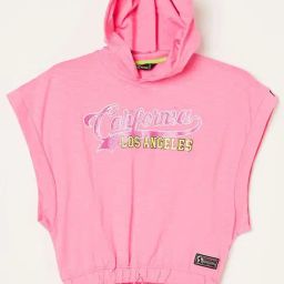 Fame Forever by Lifestyle Kids Pink Cotton Printed Top-image-44