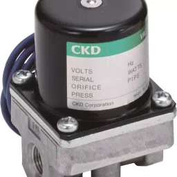 CKD  Single Coil Brass Port Valve NC 7 W, AB21-02-3-A-DC24V-image-5