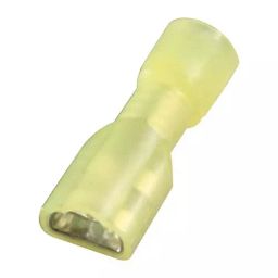 PANDUIT Quick Disconnect Crimp Terminals TERMINAL FEMALE DISCONNECT 0.25IN YELLOW, DNF10-250FIB-L. (Pack of 50)-image-54