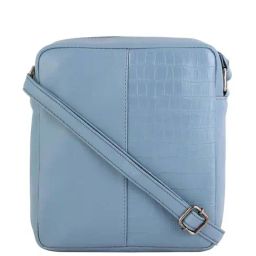 Toteteca Blue Textured Medium Sling Handbag-image-38