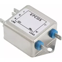 Epcos B84111F Series Chassis Mount EMC Filter 10 Amp Current Rating 1 Phase 250 V AC/DC 35 mm Length, B84111F0000M110 (Pack of 40)-0
