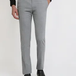 Park Avenue Men Slim Fit Formal Trousers-image-60