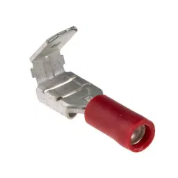 RS PRO Red Insulated Female Spade Connector,6.35 x 0.8 mm Tab Size, 0.5 mm² to 1.5 mm², 534367-9