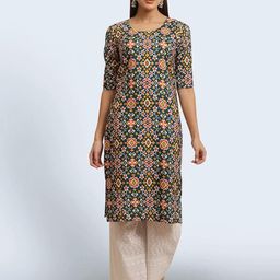 Ethnic basket Women Multicoloured Kurtas-picture-43