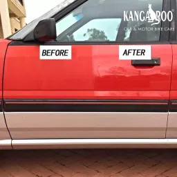 Kangaroo 200 ml Each Car And Dashboard Polish with Two Foam Pads image 5