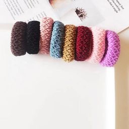 DN ENTERPRISES Women Set of 6 Ponytail Holders-13