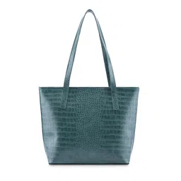 Fastrack Textured Oversized Structured Tote Bag with Cut Work image 3