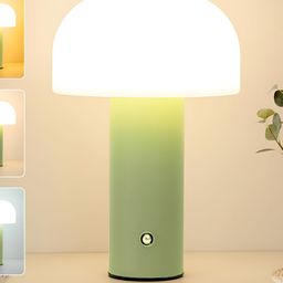 XERGY Green Iron Abstract Shaped Table Lamp-4