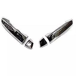 Auto Pearl Door Handle Latch Cover Chrome Finish Compatible For Mahindra Kuv 100 (Set of 4)-picture-20