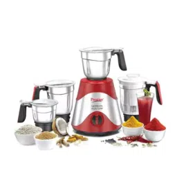 Prestige Ultimate Plus 750W Red and White with 4 Jars Mixer Grinder - 41393-image-4