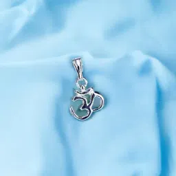 Taraash 92.5 Sterling Silver Om Pendant for Kids Girls-image-50