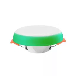 Orient 6 W Rainbow Round Recess Downlighter White & Green (Pack of 2)-13