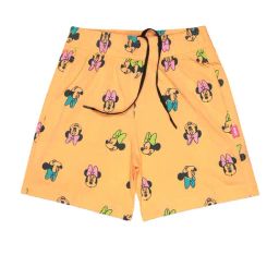 Bodycare Kids Light Orange Mickey Print Shorts-image-93