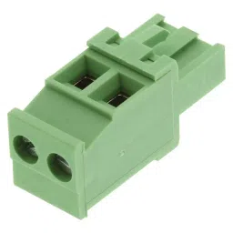 AMPHENOL ANYTEK TERMINAL BLOCK PLUGGABLE, 2 POSITION, 24-12AWG, 20020008-H021B01LF-28