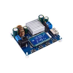 DC Buck Boost Power Supply Module DC 5V-30V to DC 0.6V-30V 35W 4A CVCC Adjustable Automatic Step UP Down Voltage Converter LCD Display - RS2809DC Buck Boost Power Supply Module DC 5V-30V to DC 0.6V-30V 35W 4A CVCC Adjustable Automatic Step UP Down Voltage Converter LCD Display - RS2809 image 1