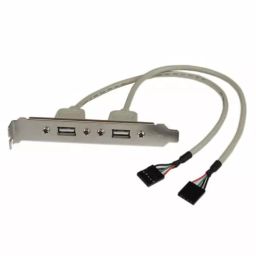 StarTech.com Female 5 Pin IDC to Female USB A Cable 480 Mbps USB 2.0, USBPLATE-image-75