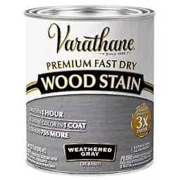 Rust-Oleum Varathane Premium Fast Dry Wood Stain, Weathered Gray, 269394 (Tin of 946 ml)-picture-36