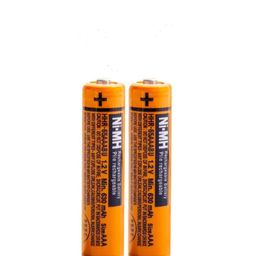 MICROUSB Compatible with Panasonic AAA 1.2V 630mah NiMH Rechargeable Battery for Small Electronic Devices(Pack of 2) image 1