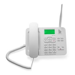 Beetel F1K is Quad Band 2G GSM Phone, with 2-Way Speakers,LCD Display,Supports Hotline Function,Stores Upto 500 Contacts,Speed Dial,Alarm,Basic Calculator,4 Direct Memory Keys,Auto Lock Keypad(White) image 2