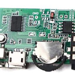 generic ESPtronics DIY Bluetooth Speaker Circuit Module Board for DIY Mini Boom Box 5 watts FM USB Wireless with 2 Inch Spaker, Lithium Battery and Cell Holder image 3