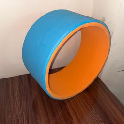 Luvottica Yoga Wheel - A Perfect Prop For Any Level of Yoga Enthusiast, Help Stretch, Flexibility, And Balance | Big Circle Wheel For Abs, Home Training, Back Pain, Stretching, Back Bends,Sweat Resistant |13 Inches Diameter image 3