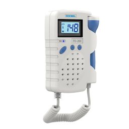 docbel invest in your health DOCBEL FD 200 Fetal Doppler for Baby Heart Rate Detection Monitoring Machine Portable with in-Built Speaker & Battery and Backlight Color Screen LCD Display (2 Year Warranty) image 2