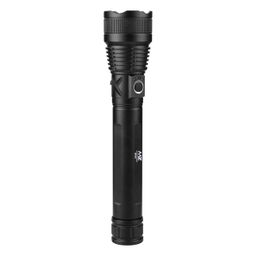 MZ M982 (Rechargeable LED Metal Torch) Zoomable 5 Modes Flashlight, Super Bright 200 W LED Light with 2400mAh Battery image 5