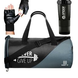 Generic Polyester 20 Cms Duffle Bag(7042432209_Black) image 1