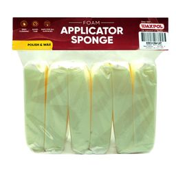 Waxpol Soft Foam Applicator Sponge for Polish & Wax (Pack of Six) image 4