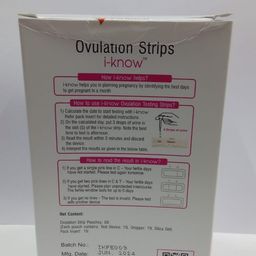 generic I-know Ovulation Testing Strips for women - 5 count, Pack Of 2 image 3
