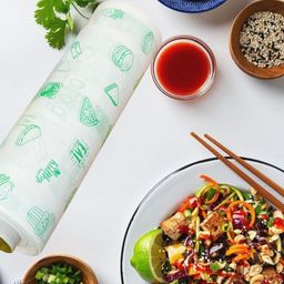 OFIXO Food Wrapping Paper Roll - Premium Non-Stick Butter Wrapping Paper. Food Wrapping Paper, Re-heatable Non Stick Paper, Parchment Paper (50 Meter) image 4