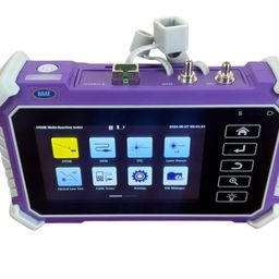 generic BME-03 Optical Time Domain Reflectometer OTDR 1310/1550nm 26/24dB, 4" IPS Touch Screen, Stable Laser Source, Optical Power Meter, Visual Fault Locator, UTP Cable & Loss Test, Optical Signal Detection image 1