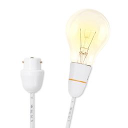 generic Bulb Holder B 22 Socket with Flexible Wire & Adaptor Plug for Multipurpose Use Experiments,Parties,Festive Decorations,Diwali,Christmas,etc Lightingkart.com (2 Meter) image 3
