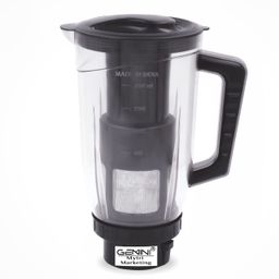 Gemini Juicer Jar for Mixer Grinder Juicer Jar ABS Plastic Capacity 1500ML, Black- NMA38 image 1