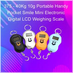 kaleo 40Kg 10g Portable Handy Pocket Smile Mini Electronic Digital LCD Weighing Scale image 4