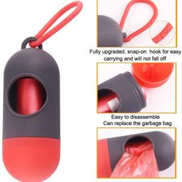 AMSO Diaper and Sanitary Pads Disposal Bag Dispenser (with 6 Garbage Bag Rolls) image 3