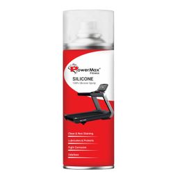 PowerMax Fitness Silicone Oil Lubricant Spray for Treadmill (500ml), Use For Equipment Applications Extra Long Control Flow Applicator Easy To Use On All Treadmills image 1