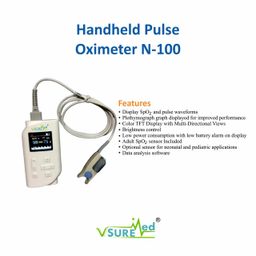 Handheld Pulse Oximeter NT1C with Adult SPO2 Probe from VSUREMED image 3
