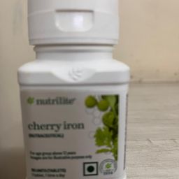 Amway Nutrilite Cherry Iron Folic Tablets, 200 grams image 1