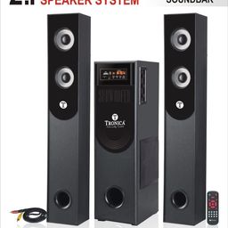 TRONICA TR-1501 Deep Bass Home Theater with Subwoofer 2.1 Channel with 55W Premium Signature Sound, Multiple Connectivity Modes, Master Remote and Sleek Finish, Home Theatre System (Black) image 5