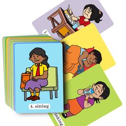 Brainy Bug Resources Action Words Level 1-30 Flash card Teaching Language | Early Years | Special Needs Kids | English As A Second Language, for Language_Skills image 4
