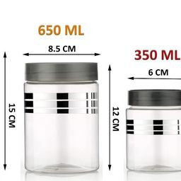NOMOSIDE Silverline Small Container Box Set – Versatile Kitchen Storage Solutions, Ideal for Organizing Spices, Herbs, and Small Items pack of (28) image 3