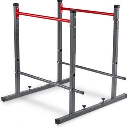 ALLYSON FITNESS dip stations, Height adjustable dip bar The dip bar can be optimally adapted to your training needs thanks to the height adjustment in 2 positions 86 and 95 cm. image 1