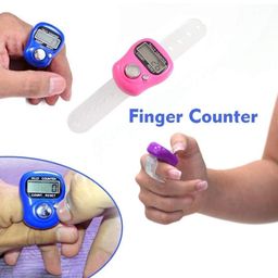 RJ SHOP Pack of 2 Multiuse Digital Finger Tally Counter Ring – Portable Electronic Counting Device for Mantra Jaap, Jap, Prayer. image 4