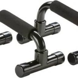 A1VK Push Up Bar Stand For Gym & Home Exercise, Dips/Push Up Stand For Men & Women. Useful In Chest & Arm Workout. (Black Color) image 1
