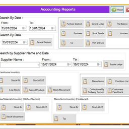 Amico Restaurant POS - GST one software for all your business needs Offline Billing And Invoicing Software (E-Mail Delivery Only) image 1