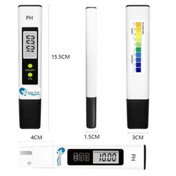 ocean star technologies OCEAN STAR Total Dissolved Solids Tds Meter and Digital pH Meter and Ph Strip for Full Water Testing Kit with Buffer Solution Powder (Pack of 1) White Color image 4