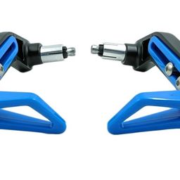 Gear Up Universal 7/8" 22mm Handlebar Brake Folding Clutch Lever Guard Compatible for All KTM Bikes, Blue image 1