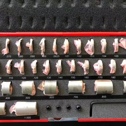 DBM IMPORTS 36 Pc Round Space Block Set Steel Hardened Gage Blocks Gauges Set image 3
