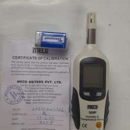 naafie Meco - 920P Humidity & Temperature Meter With Calibration Certificate & One Years Warranty image 2